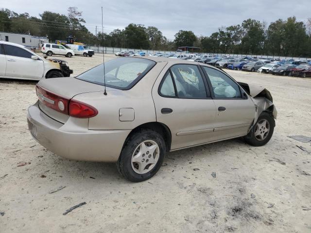 1G1JC52FX37283344 - 2003 CHEVROLET CAVALIER TAN photo 3