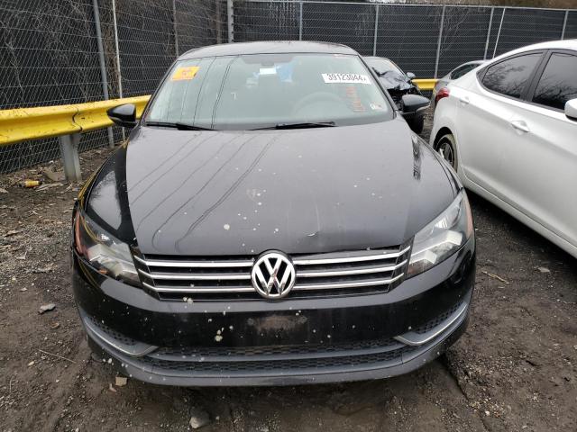 1VWAP7A38CC005335 - 2012 VOLKSWAGEN PASSAT S BLACK photo 5