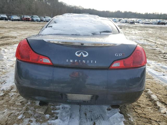 JNKCV64E99M607378 - 2009 INFINITI G37 BASE GRAY photo 6