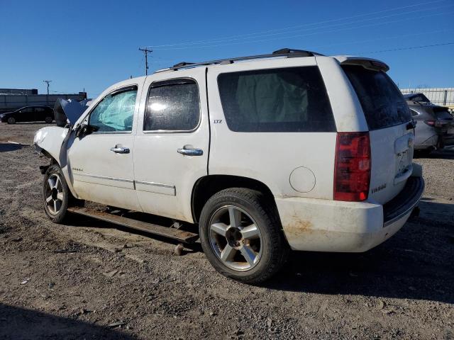 1GNSKCE02ER239587 - 2014 CHEVROLET TAHOE K1500 LTZ WHITE photo 2