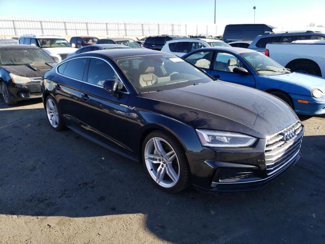 WAUENCF55JA110935 - 2018 AUDI A5 PREMIUM PLUS S-LINE BLUE photo 4