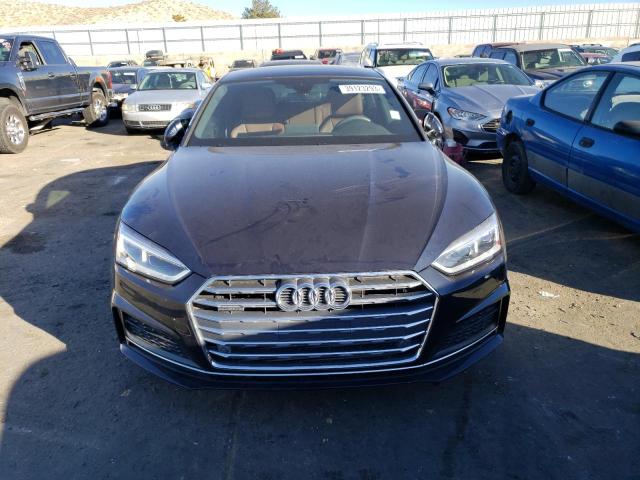 WAUENCF55JA110935 - 2018 AUDI A5 PREMIUM PLUS S-LINE BLUE photo 5