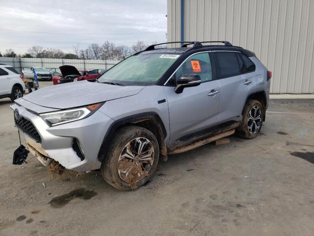 JTMEB3FV0MD070035 - 2021 TOYOTA RAV4 PRIME XSE SILVER photo 1