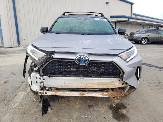 JTMEB3FV0MD070035 - 2021 TOYOTA RAV4 PRIME XSE SILVER photo 5