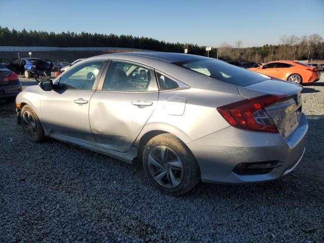 19XFC2F66KE049240 - 2019 HONDA CIVIC LX SILVER photo 2