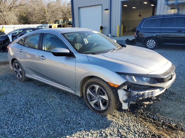 19XFC2F66KE049240 - 2019 HONDA CIVIC LX SILVER photo 4