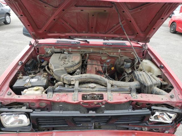 1N6SD11S8NC354595 - 1992 NISSAN TRUCK SHORT WHEELBASE RED photo 11