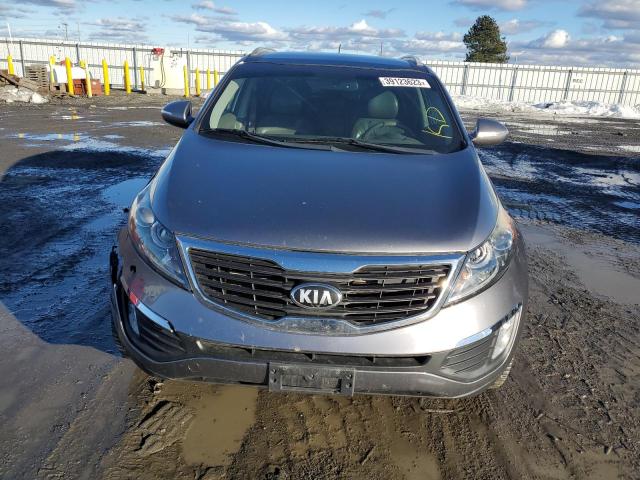 KNDPC3A20D7381479 - 2013 KIA SPORTAGE EX GRAY photo 5