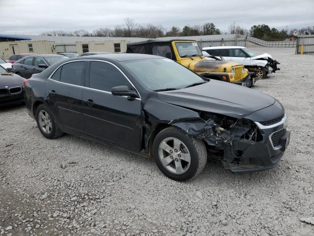 1G11B5SLXFF132653 - 2015 CHEVROLET MALIBU LS BLACK photo 4