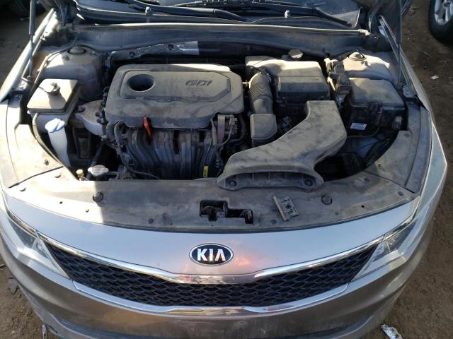 5XXGT4L33GG059653 - 2016 KIA OPTIMA LX GRAY photo 11