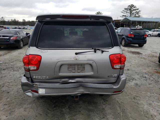 5TDZT38A85S250006 - 2005 TOYOTA SEQUOIA LIMITED SILVER photo 6