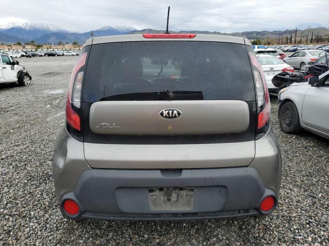 KNDJN2A22E7020539 - 2014 KIA SOUL GRAY photo 6