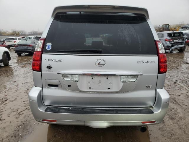 JTJBT20X580159629 - 2008 LEXUS GX 470 SILVER photo 6