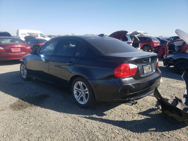 WBAVC53588A246976 - 2008 BMW 328 I SULEV BLACK photo 2