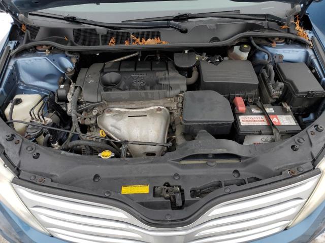 4T3BA3BB2BU025289 - 2011 TOYOTA VENZA BLUE photo 12