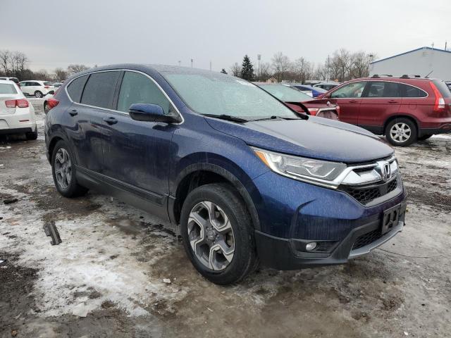 7FARW2H51JE100312 - 2018 HONDA CR-V EX BLUE photo 4