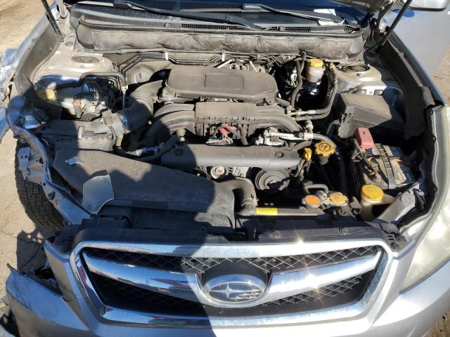 4S3BMCC64C3022326 - 2012 SUBARU LEGACY 2.5I PREMIUM SILVER photo 11