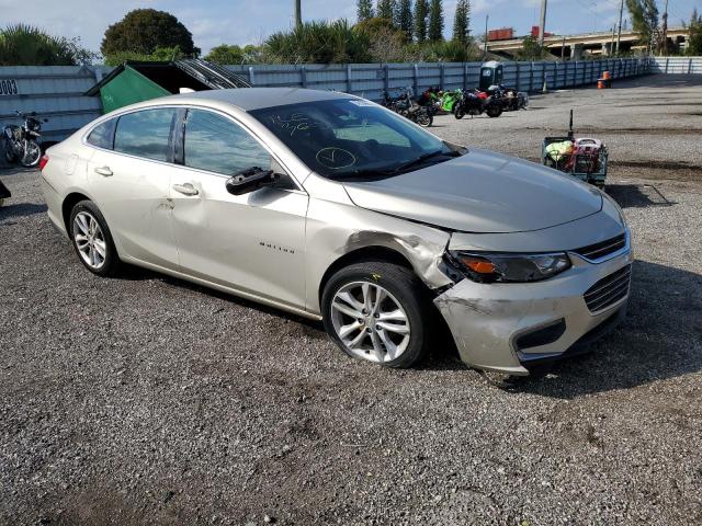 1G1ZE5ST1GF321669 - 2016 CHEVROLET MALIBU LT SILVER photo 4