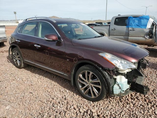 JN1BJ0RR4GM267137 - 2016 INFINITI QX50 MAROON photo 4