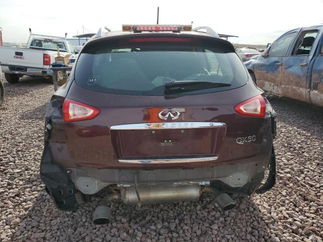 JN1BJ0RR4GM267137 - 2016 INFINITI QX50 MAROON photo 6