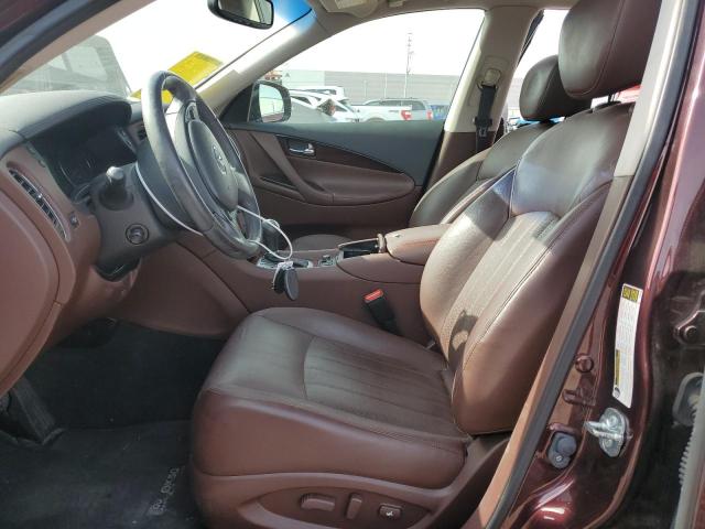 JN1BJ0RR4GM267137 - 2016 INFINITI QX50 MAROON photo 7