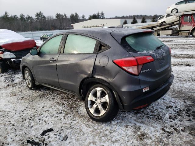 3CZRU6H34GM724188 - 2016 HONDA HR-V LX GRAY photo 2