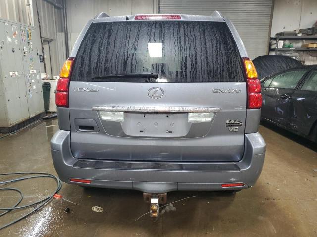 JTJBT20X070141098 - 2007 LEXUS GX 470 GRAY photo 6