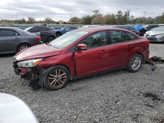1FADP3F24HL241860 - 2017 FORD FOCUS SE RED photo 1