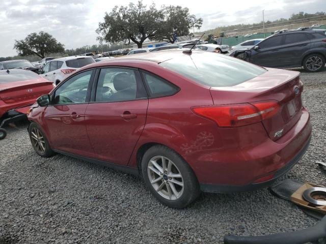 1FADP3F24HL241860 - 2017 FORD FOCUS SE RED photo 2