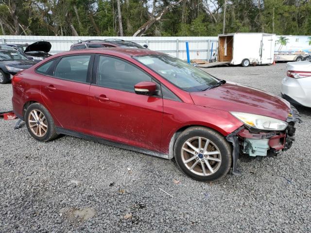 1FADP3F24HL241860 - 2017 FORD FOCUS SE RED photo 4