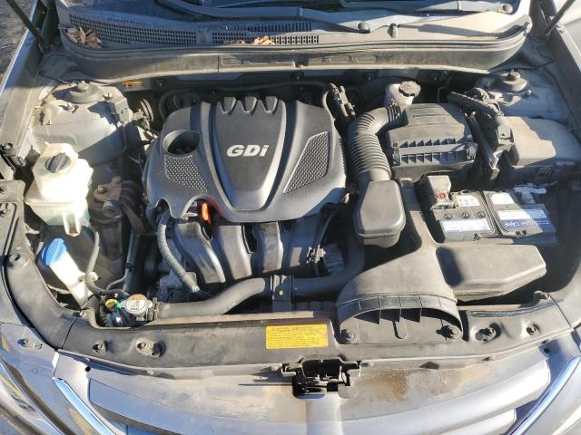 5NPEB4AC4EH926556 - 2014 HYUNDAI SONATA GLS GRAY photo 11