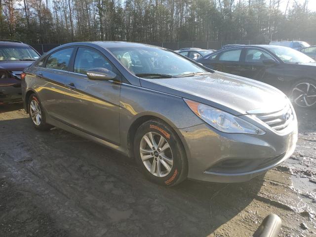 5NPEB4AC4EH926556 - 2014 HYUNDAI SONATA GLS GRAY photo 4