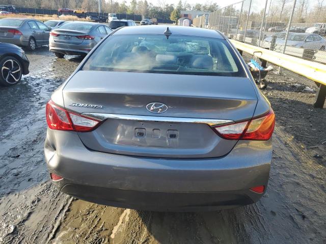 5NPEB4AC4EH926556 - 2014 HYUNDAI SONATA GLS GRAY photo 6