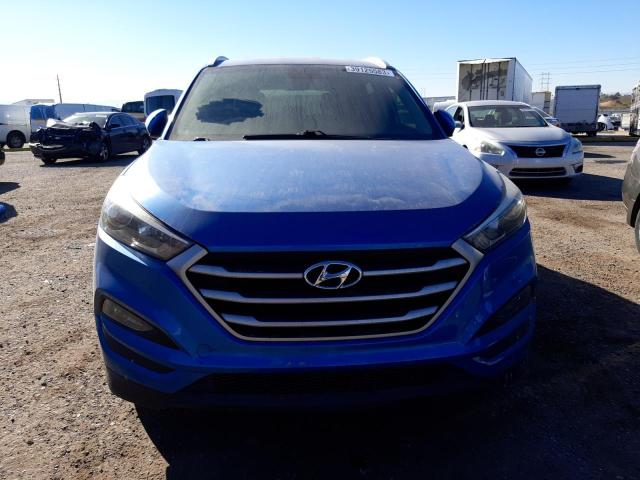 KM8J33A45JU625871 - 2018 HYUNDAI TUCSON SEL BLUE photo 5