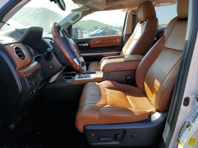 5TFAY5F1XEX384118 - 2014 TOYOTA TUNDRA CREWMAX PLATINUM Weiß Foto 7