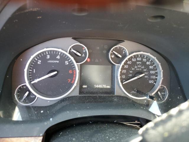 5TFAY5F1XEX384118 - 2014 TOYOTA TUNDRA CREWMAX PLATINUM Weiß Foto 9