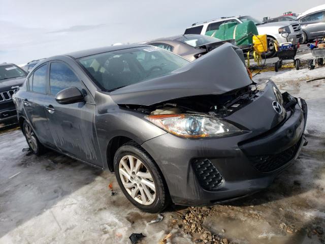 JM1BL1V81C1578434 - 2012 MAZDA 3 I GRAY photo 4