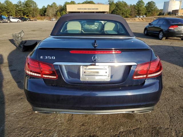 WDDKK5KF1EF246017 - 2014 MERCEDES-BENZ E 350 BLUE photo 6