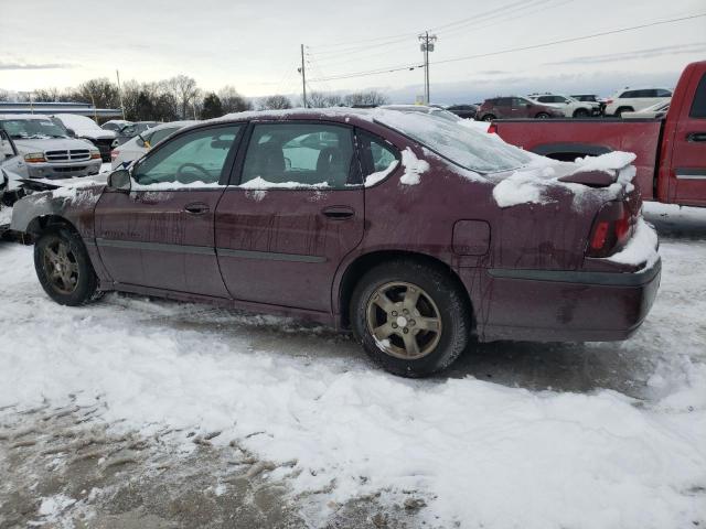 2G1WH52K239384719 - 2003 CHEVROLET IMPALA LS BURGUNDY photo 2