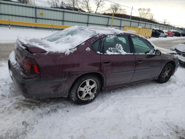 2G1WH52K239384719 - 2003 CHEVROLET IMPALA LS BURGUNDY photo 3