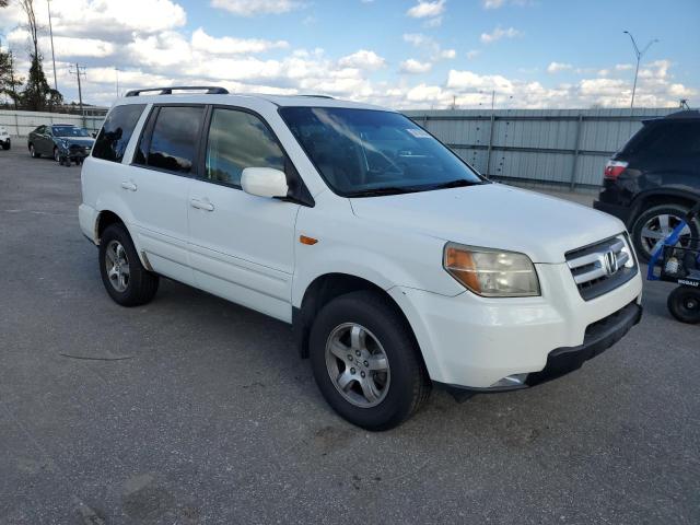 5FNYF18567B006954 - 2007 HONDA PILOT EXL WHITE photo 4