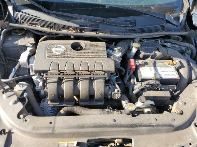 1N4AB7AP3DN908301 - 2013 NISSAN SENTRA S BLUE photo 11