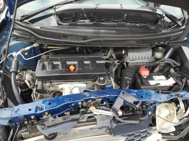 2HGFG3B50CH520832 - 2012 HONDA CIVIC LX BLUE photo 11