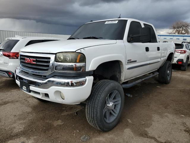 1GTHK23255F940823 - 2005 GMC SIERRA K2500 HEAVY DUTY WHITE photo 1