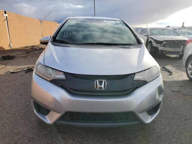 JHMGK5H5XGS015267 - 2016 HONDA FIT LX SILVER photo 5