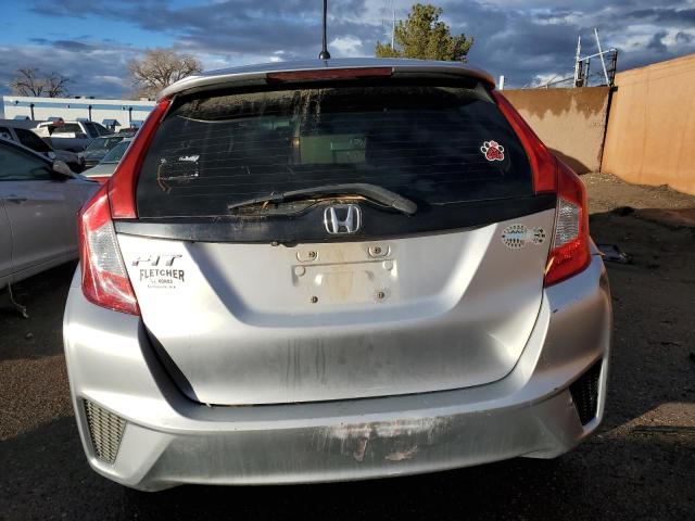 JHMGK5H5XGS015267 - 2016 HONDA FIT LX SILVER photo 6