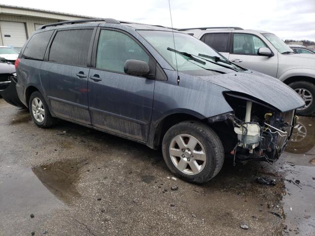 5TDZA23C96S500332 - 2006 TOYOTA SIENNA CE GRAY photo 4