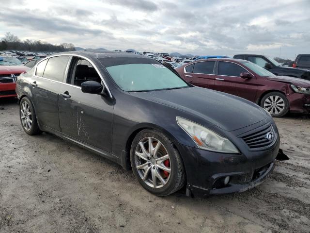 JN1CV6AR2CM670194 - 2012 INFINITI G37 BLACK photo 4