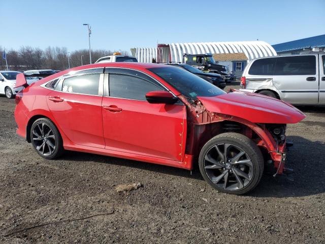 2HGFC2E83LH506905 - 2020 HONDA CIVIC SPORT 红色 照片 4
