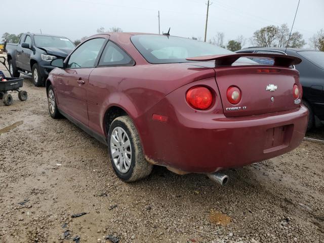 1G1AT18H897223802 - 2009 CHEVROLET COBALT LT MAROON photo 2